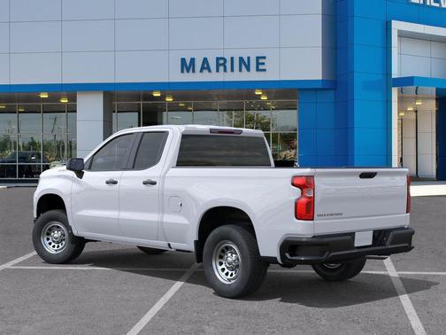 Summit White 2026 Chevrolet Silverado 1500 WT