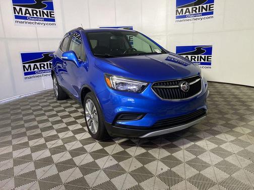 Coastal Blue Metallic 2018 Buick Encore Preferred