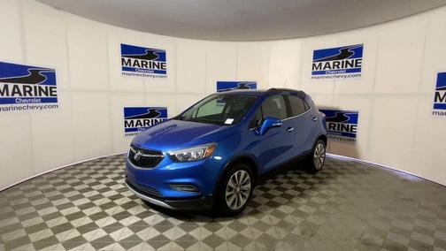 Coastal Blue Metallic 2018 Buick Encore Preferred