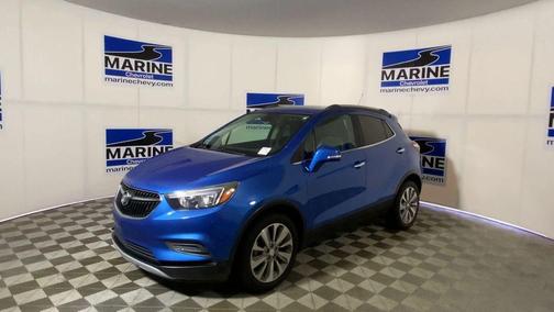 Coastal Blue Metallic 2018 Buick Encore Preferred