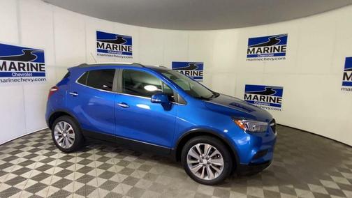 Coastal Blue Metallic 2018 Buick Encore Preferred