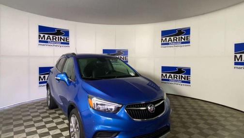 Coastal Blue Metallic 2018 Buick Encore Preferred