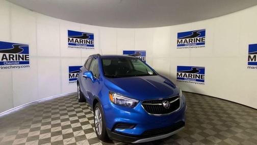 Coastal Blue Metallic 2018 Buick Encore Preferred