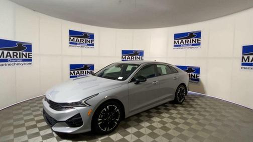 Wolf Gray 2022 Kia K5 GT-Line