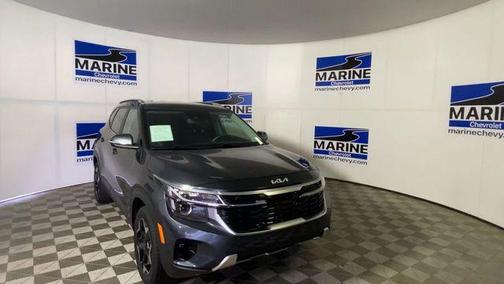 Gravity Gray 2025 Kia Seltos EX