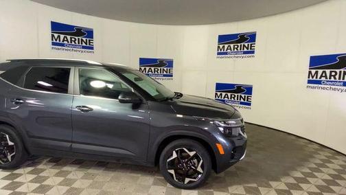 Gravity Gray 2025 Kia Seltos EX