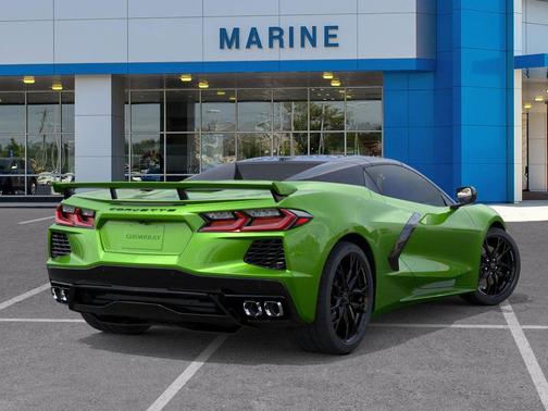Roswell Green Metallic 2026 Chevrolet Corvette Stingray w/2LT