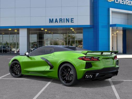 Roswell Green Metallic 2026 Chevrolet Corvette Stingray w/2LT