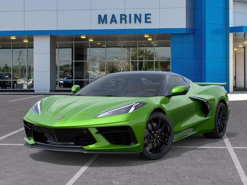 Roswell Green Metallic 2026 Chevrolet Corvette Stingray w/2LT