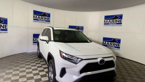 Ice Cap 2024 Toyota RAV4 Hybrid XLE