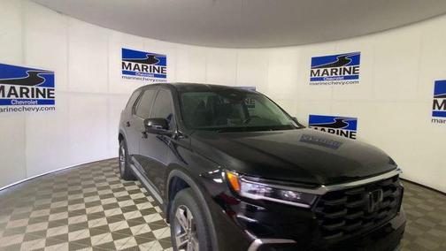 Crystal Black Pearl 2023 Honda Pilot AWD EX-L 7 Passenger