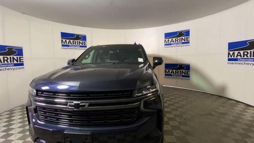 Midnight Blue Metallic 2021 Chevrolet Tahoe 4WD RST