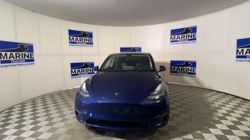 Deep Blue Metallic 2023 Tesla Model Y Long Range Dual Motor All-Wheel Drive