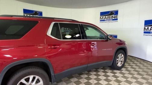 Cajun Red Tintcoat 2019 Chevrolet Traverse LT Cloth
