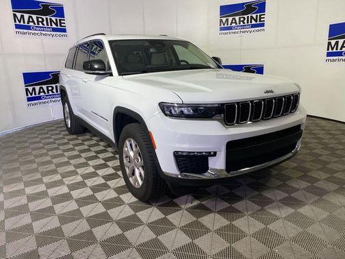 Bright White Clearcoat 2021 Jeep Grand Cherokee L Limited