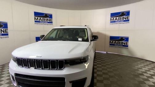 Bright White Clearcoat 2021 Jeep Grand Cherokee L Limited