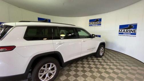 Bright White Clearcoat 2021 Jeep Grand Cherokee L Limited
