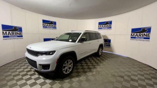 Bright White Clearcoat 2021 Jeep Grand Cherokee L Limited