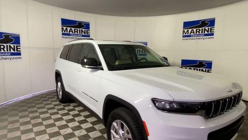 Bright White Clearcoat 2021 Jeep Grand Cherokee L Limited