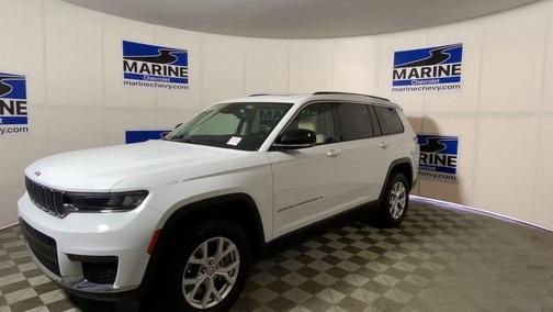 Bright White Clearcoat 2021 Jeep Grand Cherokee L Limited