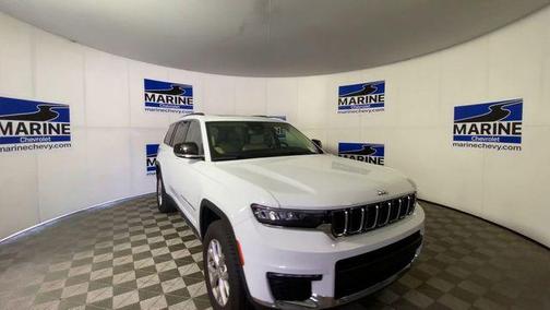 Bright White Clearcoat 2021 Jeep Grand Cherokee L Limited