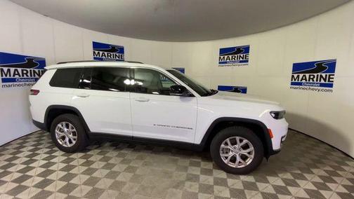 Bright White Clearcoat 2021 Jeep Grand Cherokee L Limited