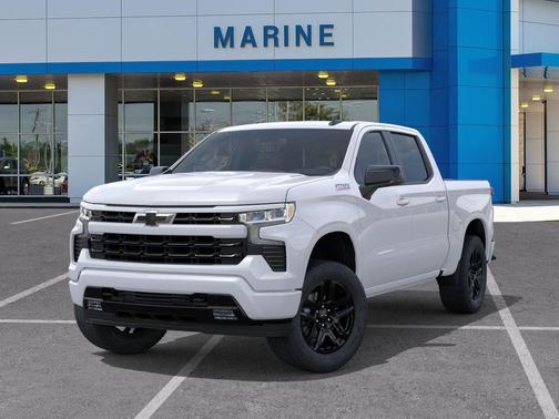 Summit White 2026 Chevrolet Silverado 1500 RST
