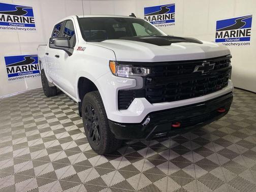 Summit White 2025 Chevrolet Silverado 1500 LT Trail Boss