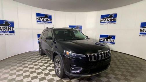 Diamond Black Crystal Pearlcoat 2019 Jeep Cherokee Limited