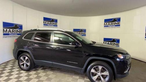 Diamond Black Crystal Pearlcoat 2019 Jeep Cherokee Limited