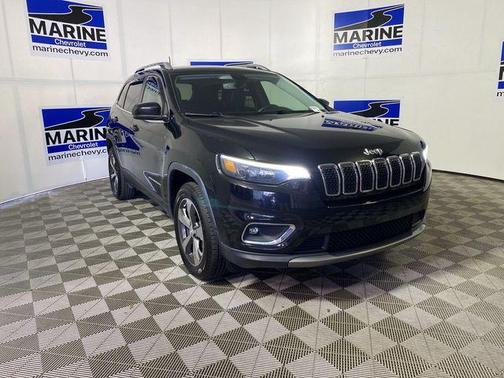 Diamond Black Crystal Pearlcoat 2019 Jeep Cherokee Limited