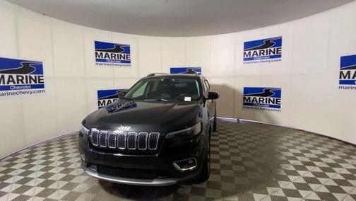 Diamond Black Crystal Pearlcoat 2019 Jeep Cherokee Limited
