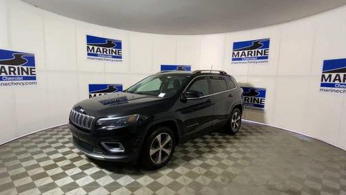 Diamond Black Crystal Pearlcoat 2019 Jeep Cherokee Limited