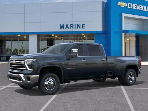 Cypress Gray 2026 Chevrolet Silverado 3500 LTZ