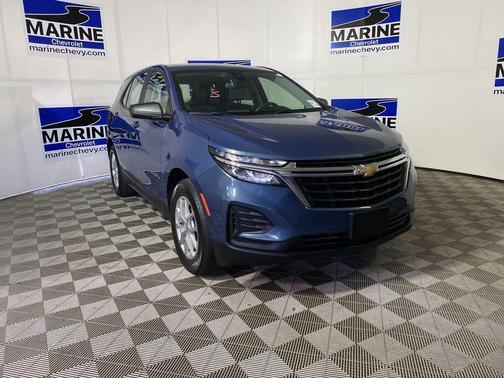 Lakeshore Blue Metallic 2024 Chevrolet Equinox LS