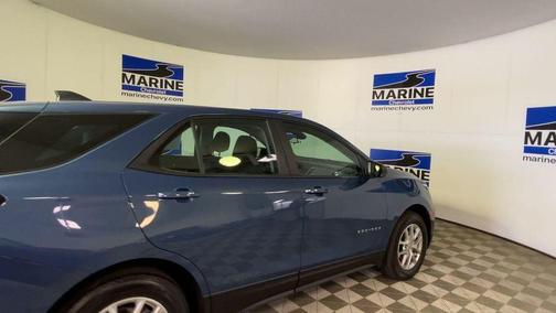 Lakeshore Blue Metallic 2024 Chevrolet Equinox LS