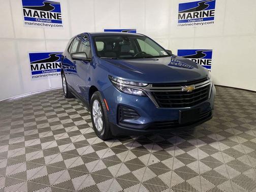 Lakeshore Blue Metallic 2024 Chevrolet Equinox LS