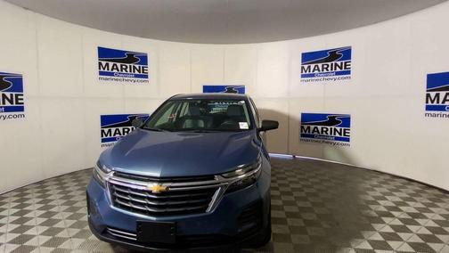Lakeshore Blue Metallic 2024 Chevrolet Equinox LS