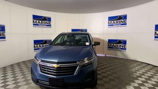 Lakeshore Blue Metallic 2024 Chevrolet Equinox LS