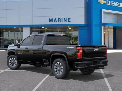 Black 2026 Chevrolet Silverado 2500 Custom