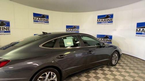 Portofino Gray 2022 Hyundai SONATA SEL