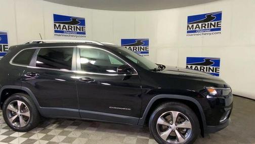 Diamond Black Crystal Pearlcoat 2020 Jeep Cherokee Limited
