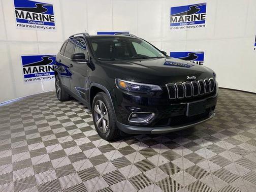 Diamond Black Crystal Pearlcoat 2020 Jeep Cherokee Limited