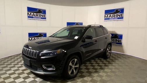 Diamond Black Crystal Pearlcoat 2020 Jeep Cherokee Limited