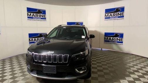 Diamond Black Crystal Pearlcoat 2020 Jeep Cherokee Limited