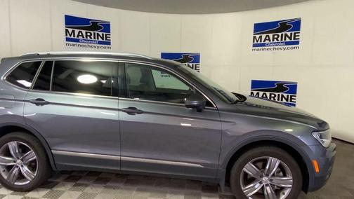 Platinum Gray Metallic 2021 Volkswagen Tiguan 2.0T SEL