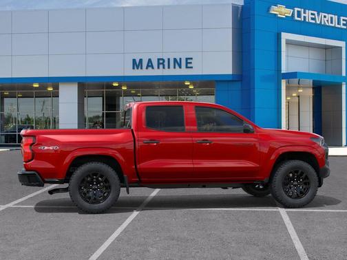 Radiant Red Tintcoat 2026 Chevrolet Colorado WT
