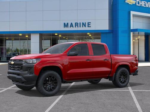 Radiant Red Tintcoat 2026 Chevrolet Colorado WT