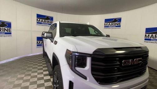 Summit White 2023 GMC Sierra 1500 AT4