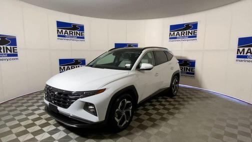 White Pearl 2024 Hyundai TUCSON Limited